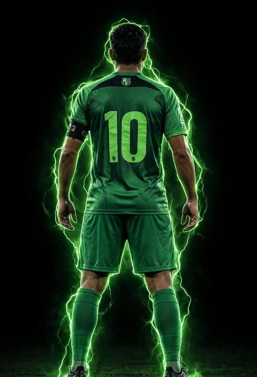 Giocatore del Santa Lucia con la maglia numero 10